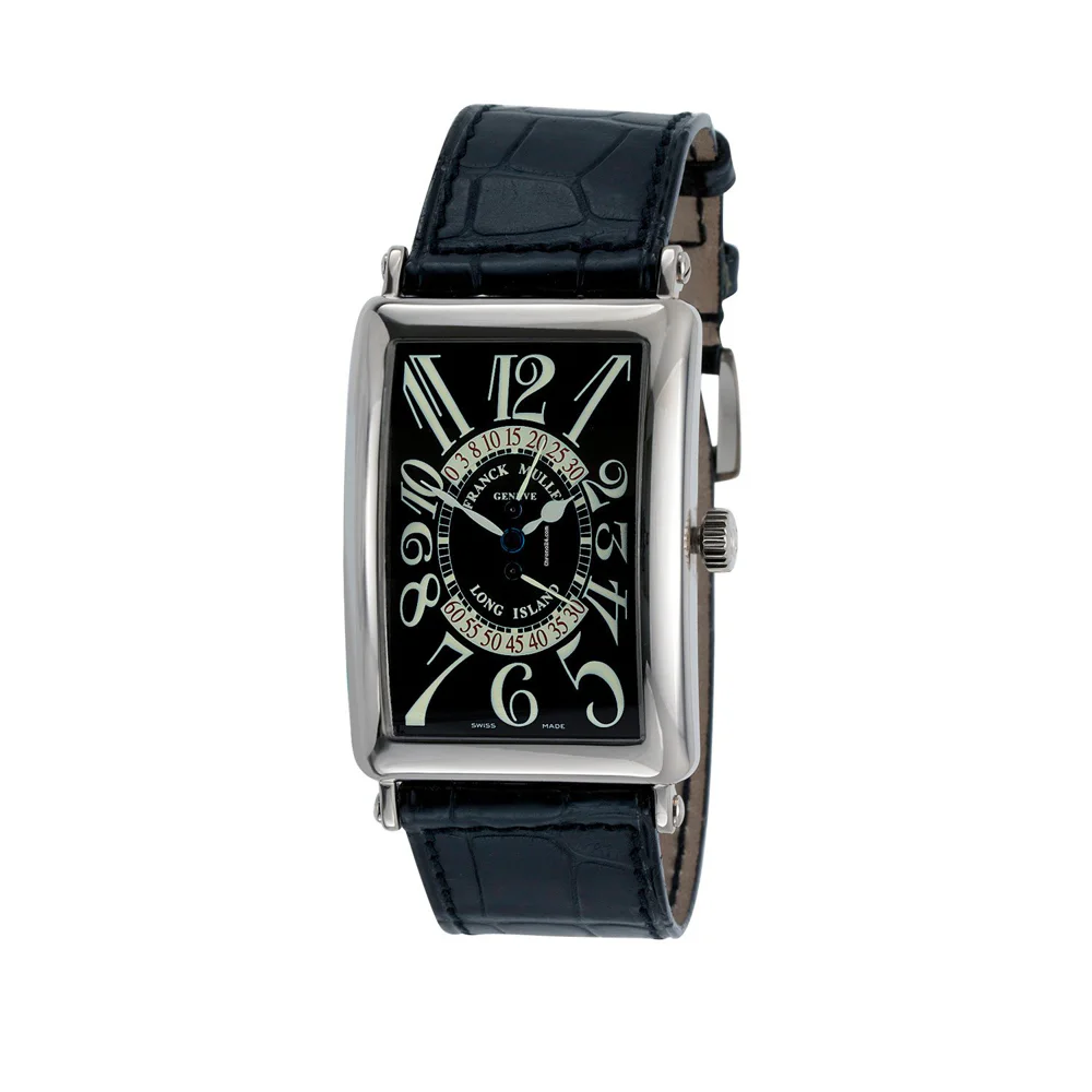 Franck Muller Long Island Double Retrograde Seconds White Gold